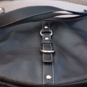 Coach F14018 Black Leather Bag
